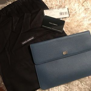 Dolce and Gabbana Leather Clutch